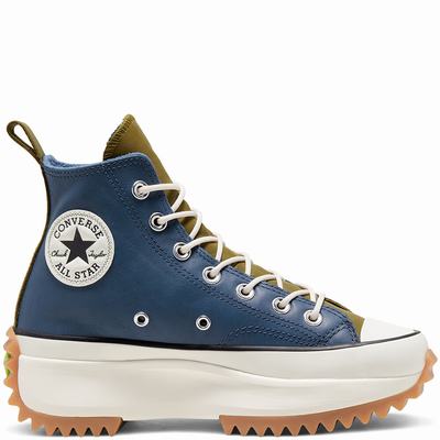 Férfi Converse Run Star Hike Platform Cipő CO1897520 Sötétkék/Sötét Khaki